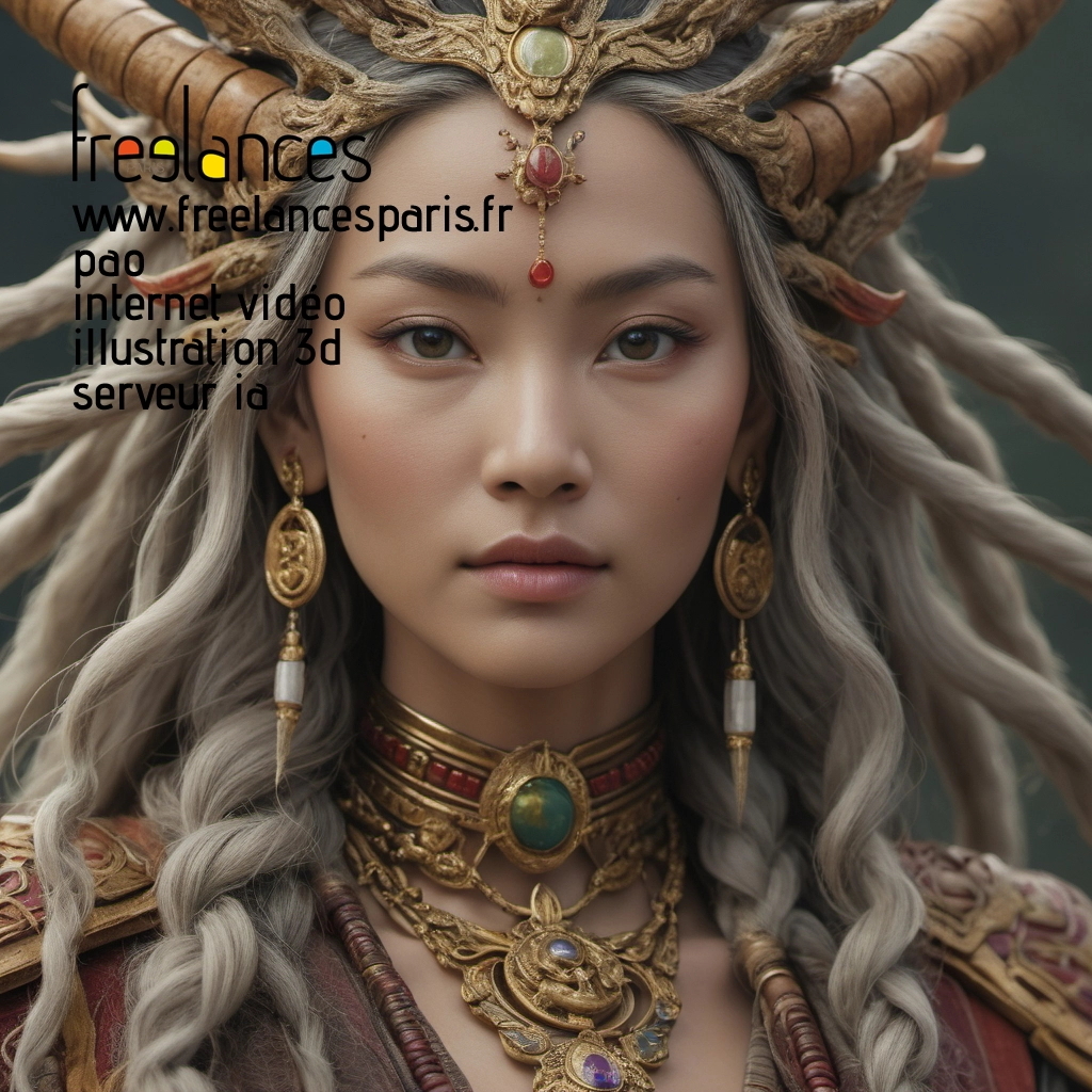 Pao mise en page internet vidéo illustration 3d serveur IA générative AI freelance paris studio de création magazines 8lirl590